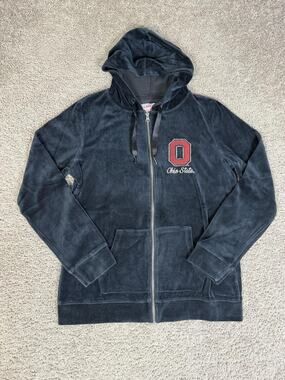 Ohio State Sweatshirt Womens 2XL Black NCAA Football Scarlet & Gray Team Apparel